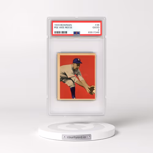 1949 Bowman #36 Pee Wee Reese (PSA 2 GOOD)