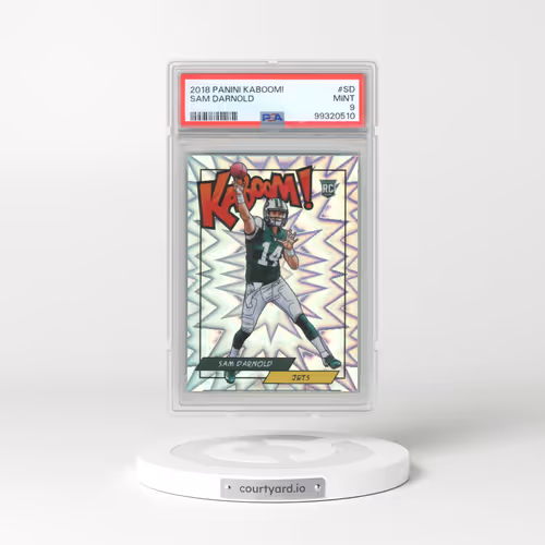 2018 Panini Kaboom! #SD Sam Darnold (PSA 9 MINT)