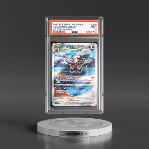 2022 Pokémon Sword & Shield Vstar Universe #228 Darkrai Vstar - Full Art (PSA 9 MINT)
