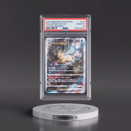 2022 Pokémon Sword & Shield Vstar Universe #210 Leafeon Vstar - Full Art (PSA 10 GEM MINT)