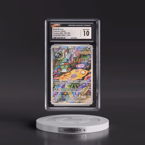 2023 Paradox Rift - PAR EN #207/182 Brute Bonnet - Illustration Rare Holo (CGC 10 GEM MINT)