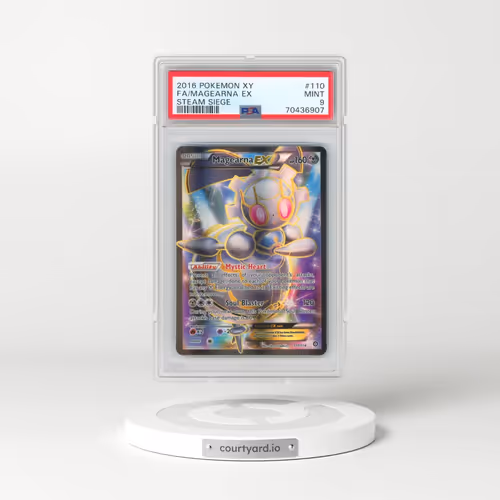 2016 Pokémon XY Steam Siege #110 Magearna EX - Holo Full Art (PSA 9 MINT)