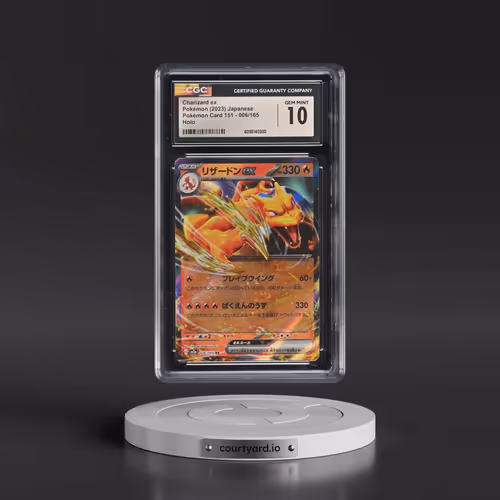 2023 Pokémon Card 151 #006/165 Charizard ex - Holo (CGC 10 GEM MINT)