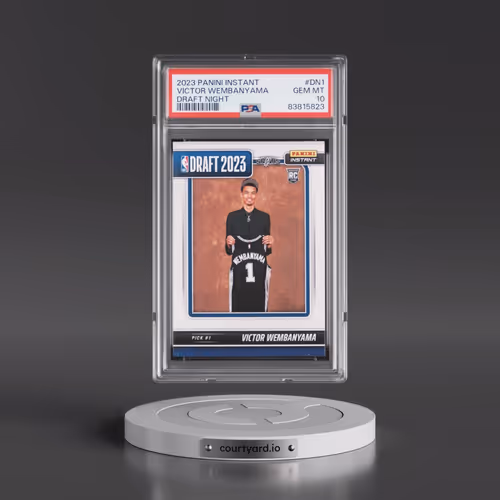 2023 Panini Instant Draft Night #DN1 Victor Wembanyama (PSA 10 GEM MINT)