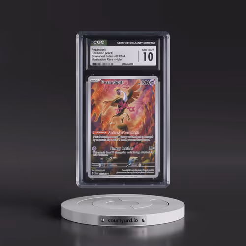 2024 Pokémon Sfa EN-Shrouded Fable #073 Fezandipiti - Illustration Rare (CGC 10 GEM MINT)