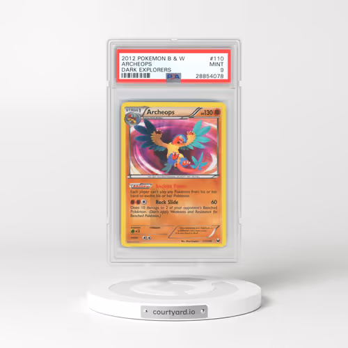 2012 Pokémon Black & White Dark Explorers #110 Archeops (PSA 9 MINT)