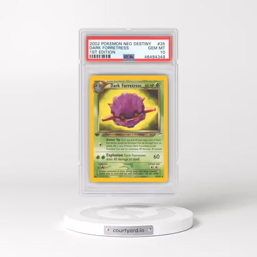 2002 Pokémon Neo Destiny #35 Dark Forretress - 1st Edition (PSA 10 GEM MINT)