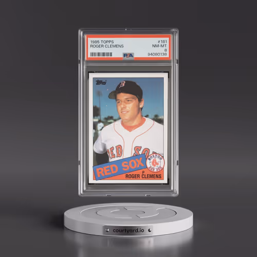 1985 Topps #181 Roger Clemens (PSA 8 NM-MT)