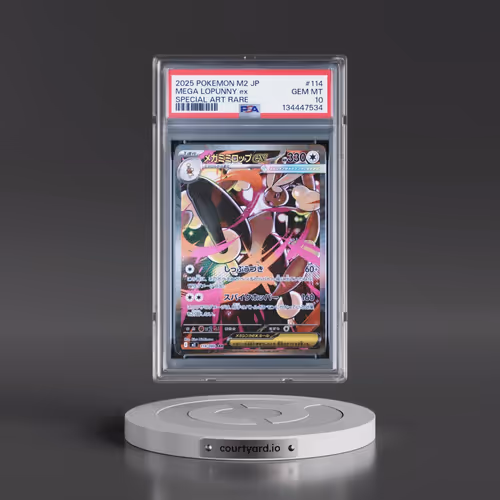 2025 Pokémon M2-Inferno X #114 Mega Lopunny EX - Holo Special Art Rare (PSA 10 GEM MINT)