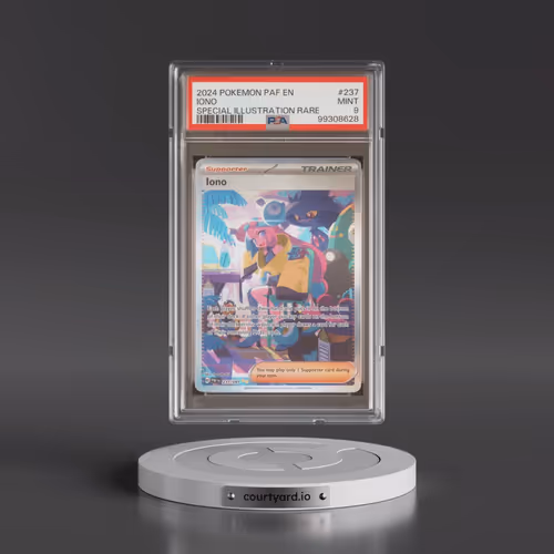 2024 Pokémon Paf EN-Paldean Fates #237 Iono - Special Illustration Rare (PSA 9 MINT)