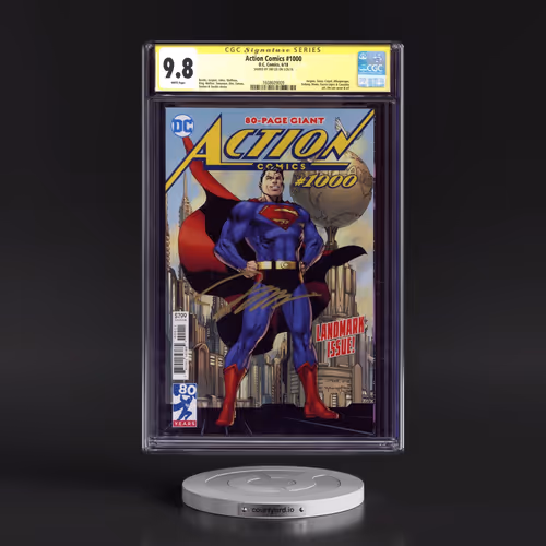 Action Comics #1000 CGC 9.8 White Pages (DC Comics, 6/18)