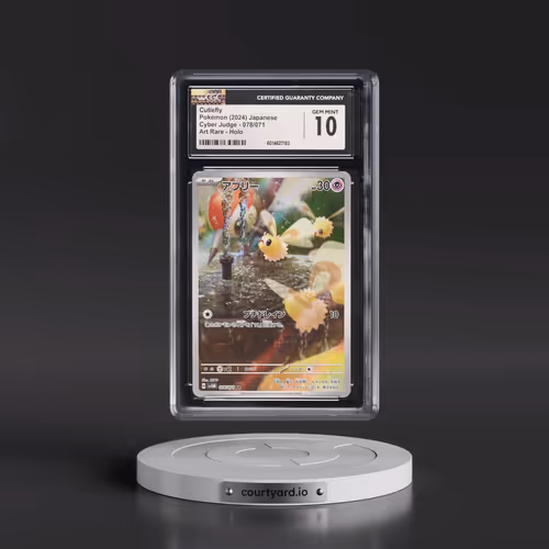 2024 Pokémon Sv5m-Cyber Judge #078 Cutiefly - Art Rare (CGC 10 GEM MINT)