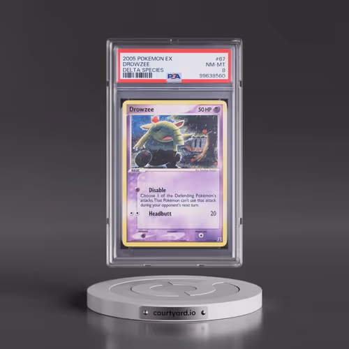 2005 Pokémon EX Delta Species #67 Drowzee (PSA 8 NM-MT)