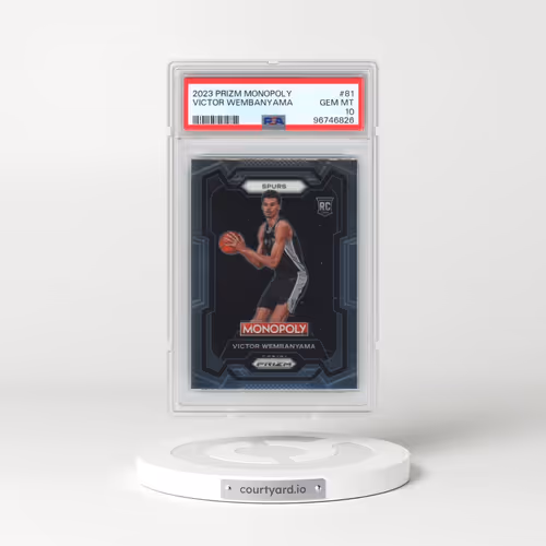 2023 Panini Prizm Monopoly #81 Victor Wembanyama (PSA 10 GEM MINT)