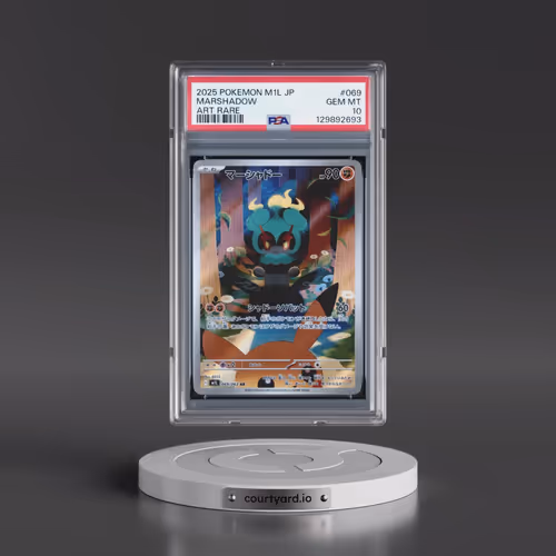 2025 Pokémon M1l-Mega Brave #069 Marshadow - Art Rare (PSA 10 GEM MINT)