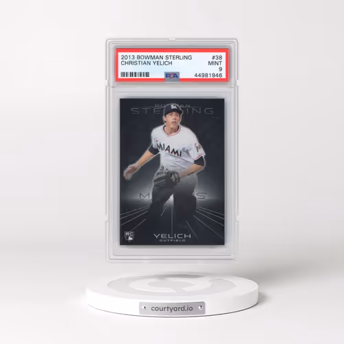 2013 Bowman Sterling #38 Christian Yelich (PSA 9 MINT)