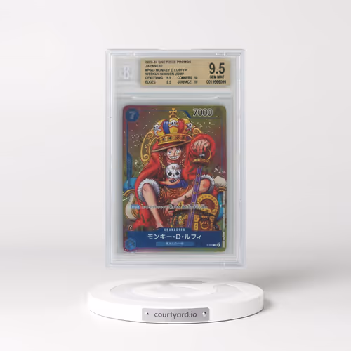 2022 Promotional Cards - Japanese #043 Monkey.D.Luffy - Weekly Shonen Jump Issue No. 36-37 (BGS 9.5