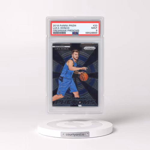 2018 Panini Prizm Freshman Phenoms #23 Luka Doncic (PSA 9 MINT)