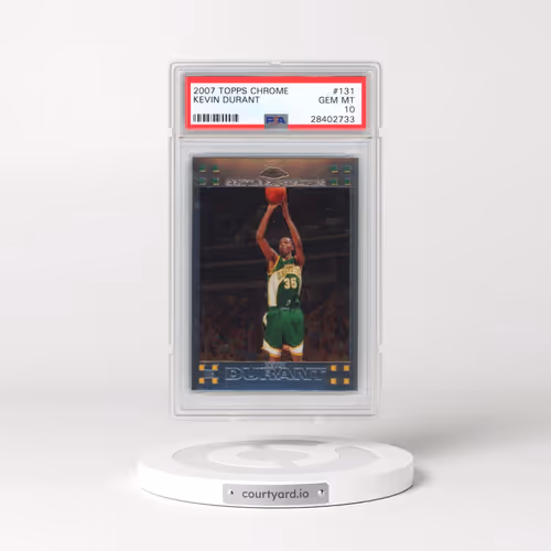 2007 Topps Chrome #131 Kevin Durant (PSA 10 GEM MINT)