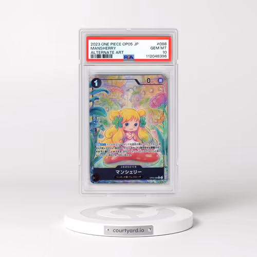 2023 One Piece Japanese OP05-Awakening of the New Era #088 Mansherry - Alternate Art (PSA 10 GEM MIN