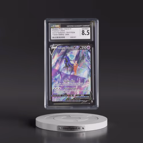 Astral Radiance #TG17/TG30 Shadow Rider Calyrex V - Trainer Gallery Holo (CGC 8.5 NM-MT+)