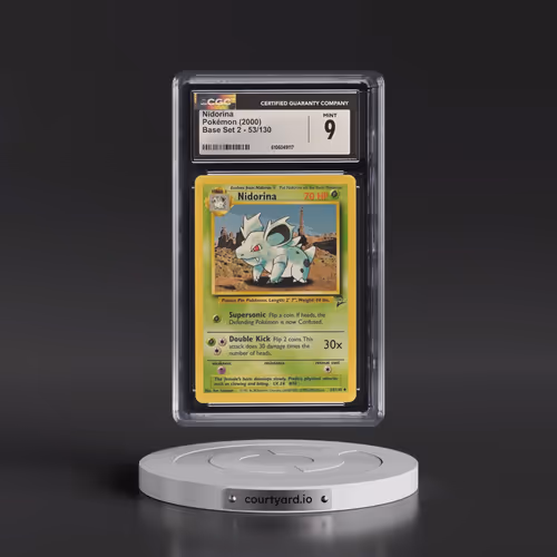 2000 Base Set 2 #53/130 Nidorina (CGC 9 MINT)