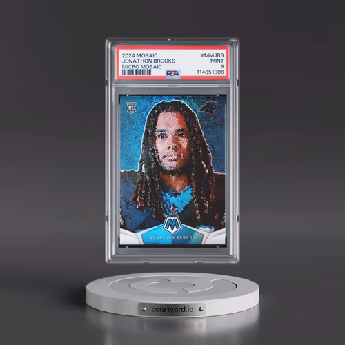 2024 Panini Mosaic Micro Mosaic #MMJBS Jonathon Brooks (PSA 9 MINT)