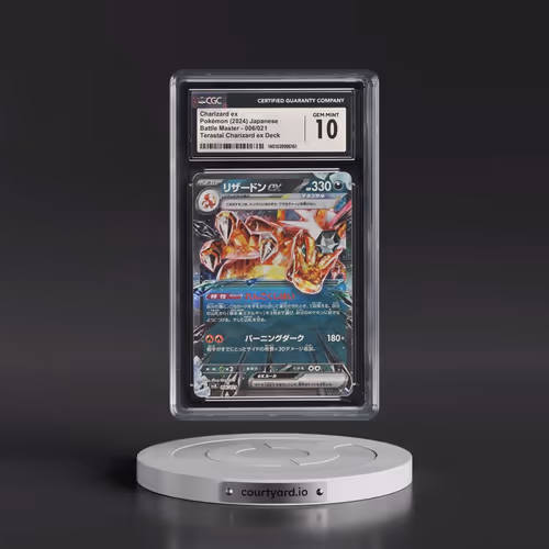 2024 Battle Master Decks #006/021 Charizard ex - Terastal Charizard ex Deck (svJL) (Holo) (CGC 10 GE