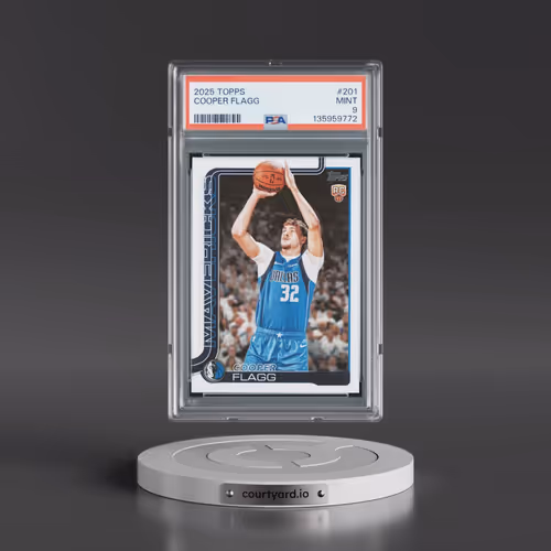 2025 Topps #201 Cooper Flagg (PSA 9 MINT)
