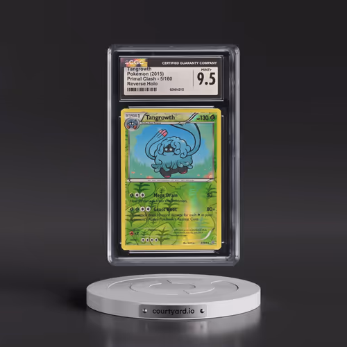 2015 Primal Clash #5/160 Tangrowth - Reverse Holo (CGC 9.5 MINT+)