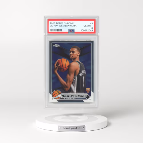 2023 Topps Chrome #1 Victor Wembanyama (PSA 10 GEM MINT)