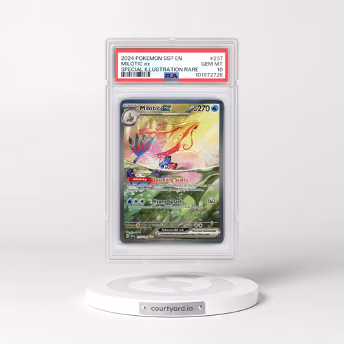 2024 Pokémon Ssp EN-Surging Sparks #237 Milotic EX - Holo Special Illustration Rare (PSA 10 GEM MINT