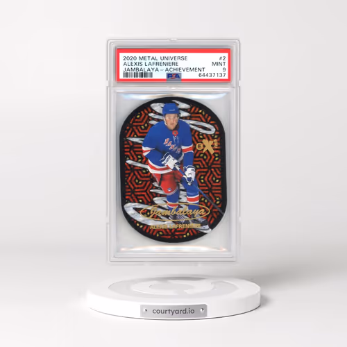 2020 Skybox Metal Universe Jambalaya #2 Alexis Lafreniere - Achievement (PSA 9 MINT)