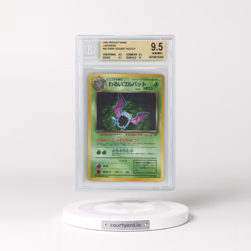 1997 Japanese Team Rocket #42 Dark Golbat - Holo (BGS 9.5 GEM MINT)