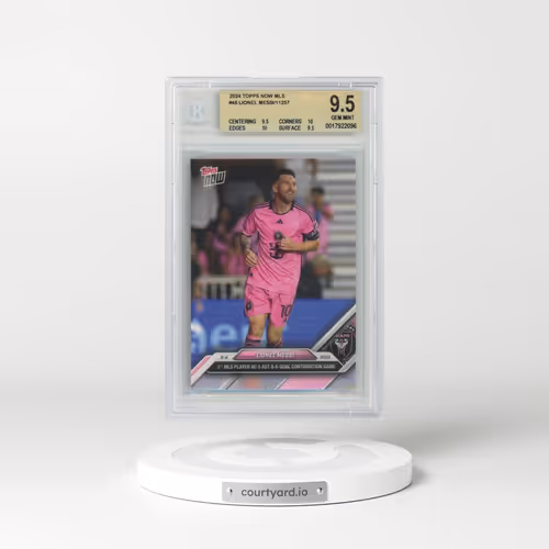 2024 Topps Now MLS #46 Lionel Messi (BGS 9.5 GEM MINT)