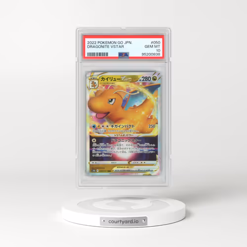 2022 Pokémon Go #050 Dragonite Vstar (PSA 10 GEM MINT)