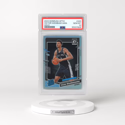 2023 Panini Donruss Optic #225 Victor Wembanyama - Holo (PSA 10 GEM MINT)