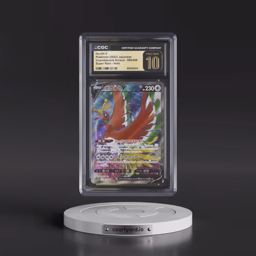2022 Incandescent Arcana #080/068 Ho-Oh V - Holo (CGC 10 PRISTINE)