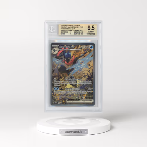 2023 Black Star Promos - Scarlet & Violet SVP EN #132 Greninja ex - Greninja ex Special Illus. Collection (BGS 9.5 GEM MINT)