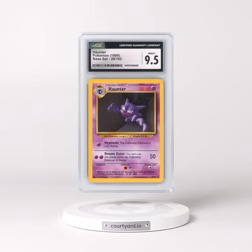 1999 Base Set #29/102 Haunter (CGC 9.5 MINT+)