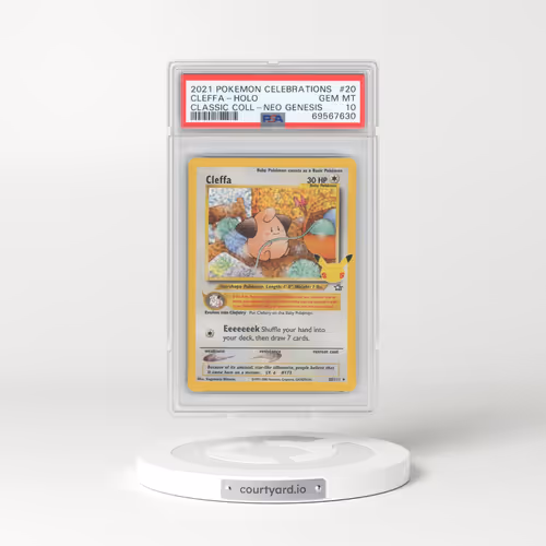 2021 Celebrations #20 Cleffa - Holo (PSA 10 GEM MINT)