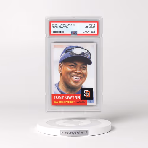 2019 Topps Living #214 Tony Gwynn (PSA 10 GEM MINT)