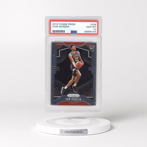 2019 Panini Prizm #256 Cam Reddish (PSA 10 GEM MINT)