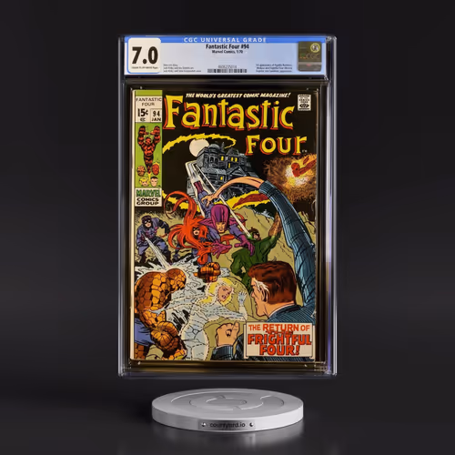 Fantastic Four #94 CGC 7.0 Cream to Off-white Pages (Marvel Comics, 1/70)