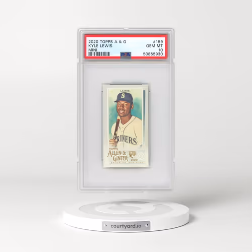 2020 Topps Allen & Ginter #159 Kyle Lewis - Mini (PSA 10 GEM MINT)