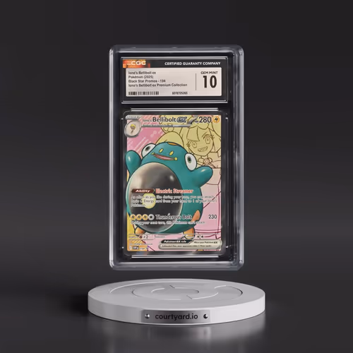 2025 Pokémon Svp EN-SV Black Star Promo #194 Iono's Bellibolt EX - Holo Iono's Bellibolt EX Premium
