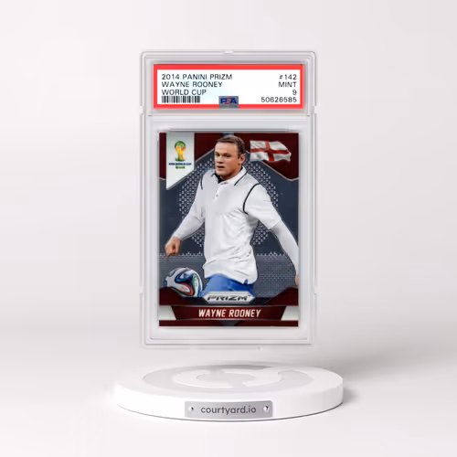 2014 Panini Prizm World Cup #142 Wayne Rooney (PSA 9 MINT)