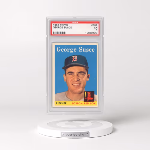 1958 Topps #189 George Susce (PSA 5 EX)
