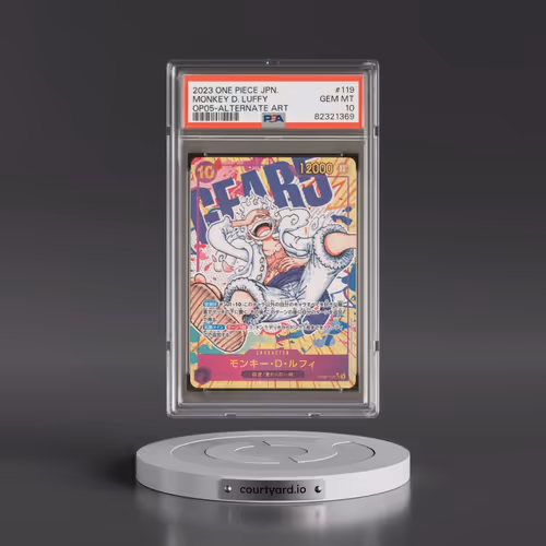 2023 One Piece Japanese Awakening of the New Era #119 Monkey D. Luffy - Alternate Art (PSA 10 GEM MI