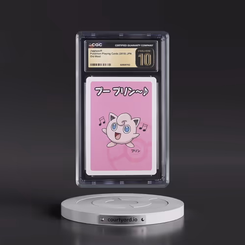 2019 Pokémon Old Maid Jigglypuff (CGC 10 PRISTINE)